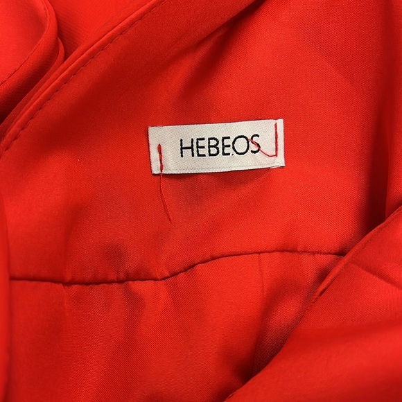 Hebeos Women’s Red Prom/Party Dress - Picture 4 of 6